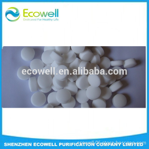 water softener salt table